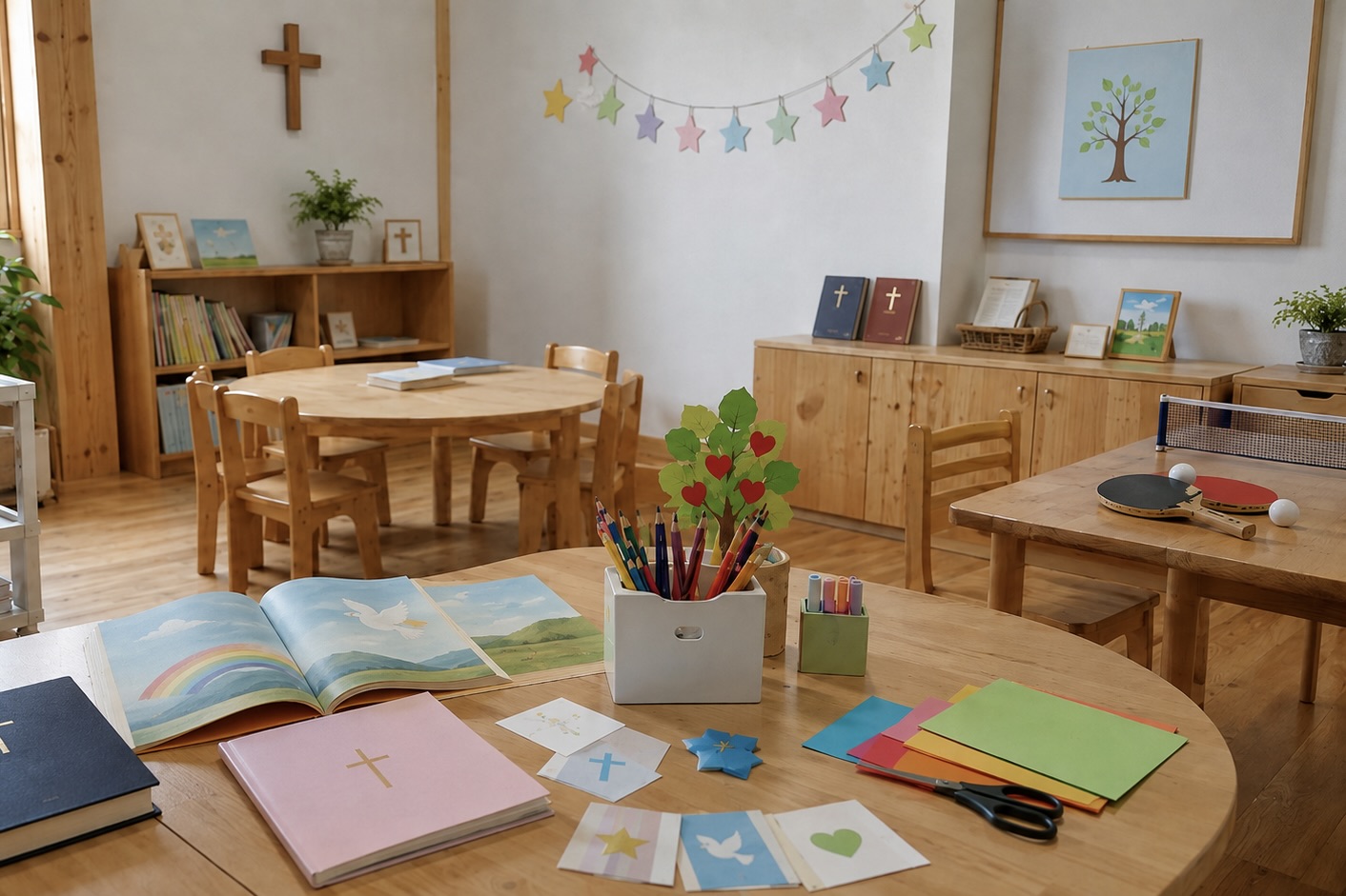 教会学校の部屋